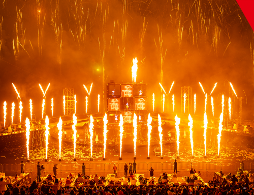 New Year Fireworks Show at sky theater #Liuyang