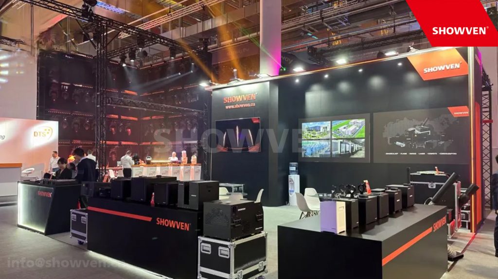 SHOWVEN Released 16 New Products in the Prolight+Sound 2024 Exhibition Including Sparkular, Flame, Smoke, Confetti and Laser